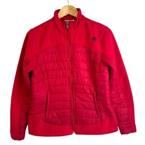 Ariat Women's Vibrant Red Puffer Jacket